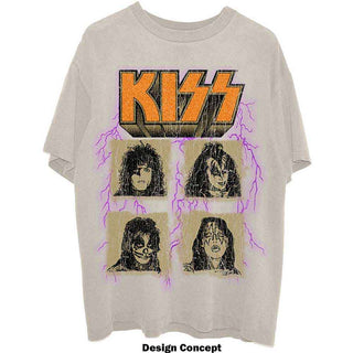 KISS T-Shirt: Lightning Photo