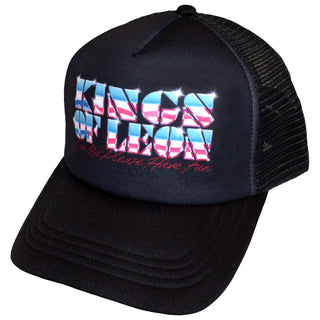 Kings of Leon Mesh Back Cap: Can We Please Have Fun (Black)