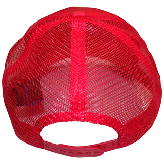 Kings of Leon Mesh Back Cap: Can We Please Have Fun Border (Red)