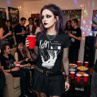 Korn Premium Carbon T-Shirt: The Nothing (Black)