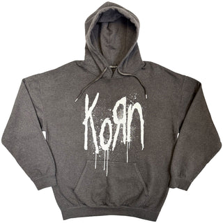 Korn Pullover Hoodie: Still A Freak (Charcoal Grey) (Back Print)