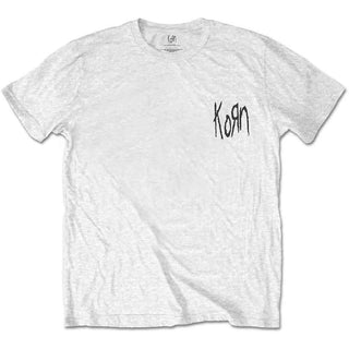 Korn T-Shirt: Scratched Type (Back Print)