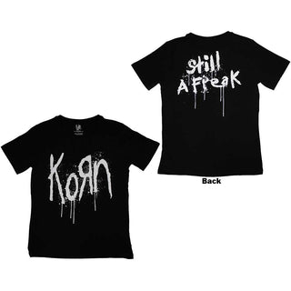 Korn Ladies T-Shirt: Still A Freak (Back Print)