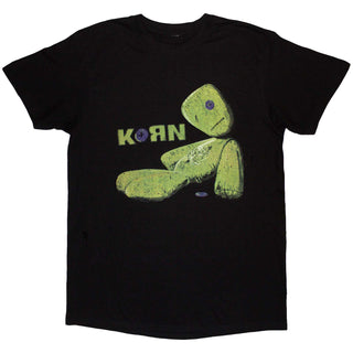 Korn Unisex T-Shirt: Issues Tracklist (Black) (Back Print)