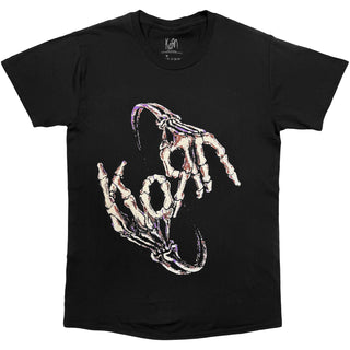 Korn T-Shirt: Skeleton Hands (Black)