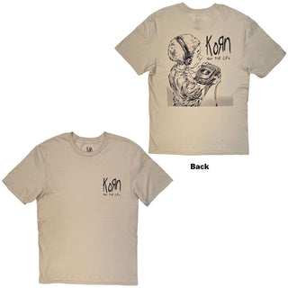 Korn T-Shirt: Got The Life (Sand) (Back Print)