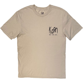 Korn T-Shirt: Got The Life (Sand) (Back Print)