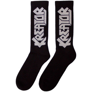 Kreator Unisex Terry Socks: Logo (Black)
