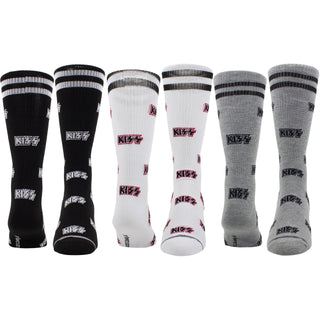 KISS Sock Gift Box: Logos (Multicolour) (UK Size 6.5 - 11)