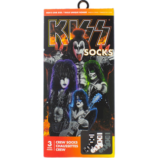KISS Sock Gift Box: Logos (Multicolour) (UK Size 6.5 - 11)