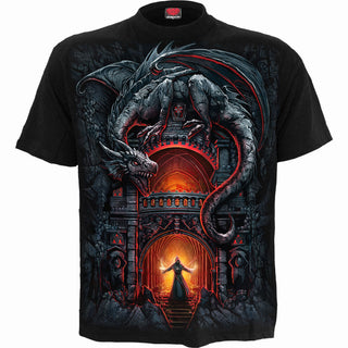 Spiral T-Shirt: Dragon's Lair (Black)