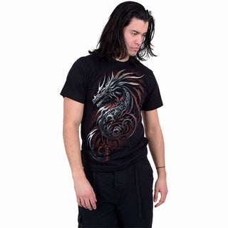 Spiral T-Shirt: Dragon Shards (Black)