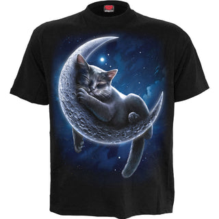 Spiral T-Shirt: Velvet Moon (Black)