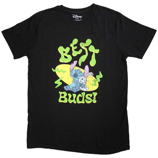 Disney Unisex T-Shirt: Lilo & Stitch - Stitch Best Buds