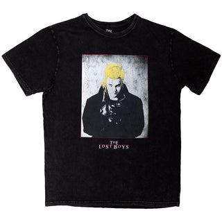 The Lost Boys Stone Wash T-Shirt: David Poster (Black)