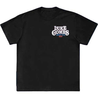 Luke Combs T-Shirt: Tour '23 Skull (Back Print & Ex-Tour)
