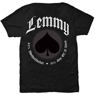 Lemmy T-Shirt: Pointing Photo (Back Print)