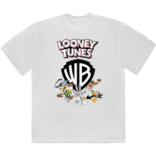 Looney Tunes Unisex T-Shirt: Warner Bros Shield