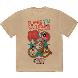 Looney Tunes Unisex T-Shirt: Super Saturday TV