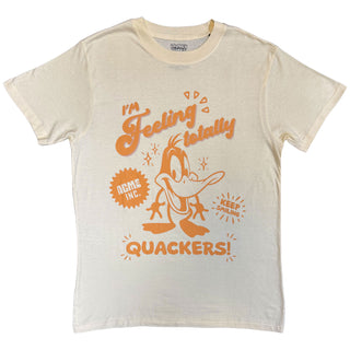 Looney Tunes T-Shirt: Feeling Totally Quackers (Natural)