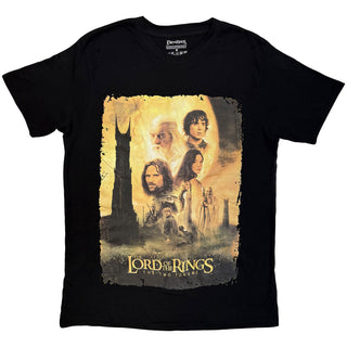 Lord Of The Rings T-Shirt: The Two Towers Poster Uni (Black)