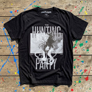 Linkin Park Unisex Premium Carbon T-Shirt: Hunting Party (Black)