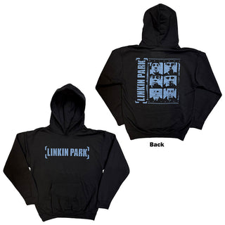 Linkin Park Pullover Hoodie: Meteora Portraits (Black) (Back Print)