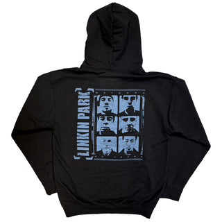 Linkin Park Pullover Hoodie: Meteora Portraits (Black) (Back Print)