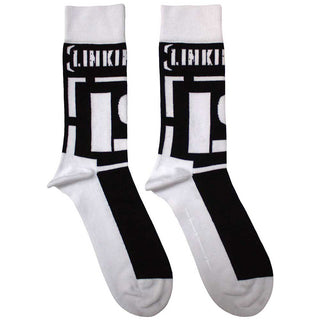 Linkin Park Ankle Socks: Brackets Logo (Black)