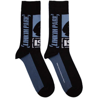 Linkin Park Ankle Socks: Crouching (Black)