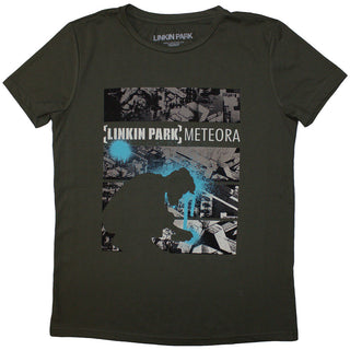 Linkin Park Ladies T-Shirt: Meteora Drip Collage