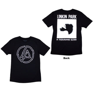 Linkin Park T-Shirt: A Thousand Suns (Black) (Back Print)