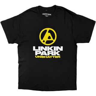 Linkin Park T-Shirt: Unshatter Tracklist (Black) (Back Print)