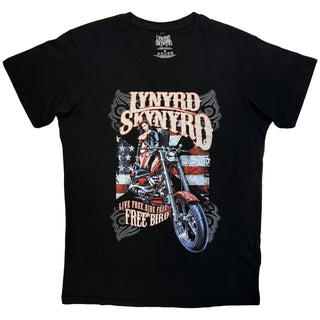 Lynyrd Skynyrd Carbon T-Shirt: Ride Free (Black)