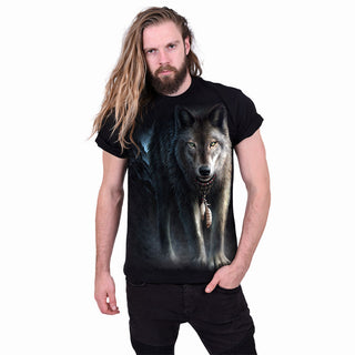 Spiral T-Shirt: From Darkness (Black) (Back Print)