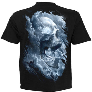 Spiral T-Shirt: Grave Skies (Black)