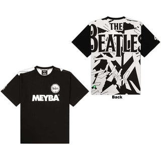 The Beatles Unisex T-Shirt: Drum & Crossing AOP (Meyba)