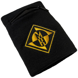 Machine Head Wristband: Diamond Zip (Black)