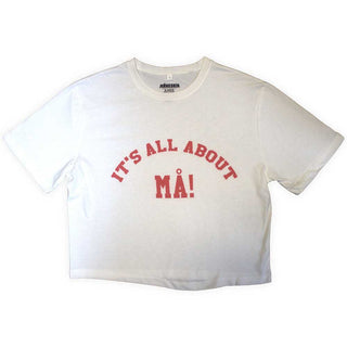 Maneskin Ladies Crop Top: It's All About MA! (Ex-Tour)