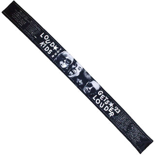 Maneskin Unisex Head Tie: Loud Kids European Tour '23 (Black) (Back Print & Ex-Tour)
