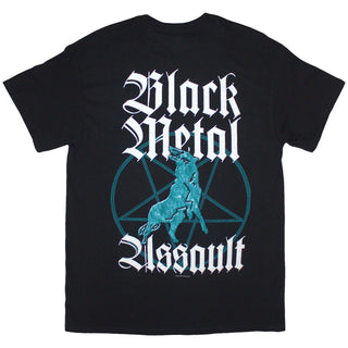 Marduk Unisex T-Shirt: Black Metal Assault (Black) (Back Print)