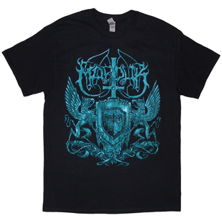 Marduk Unisex T-Shirt: Black Metal Assault (Black) (Back Print)