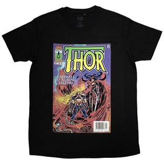 Marvel Comics Unisex T-Shirt: Thor Living Legend Comic Cover