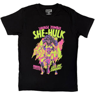 Marvel Comics T-Shirt: Savage Zombie She-Hulk (Black)