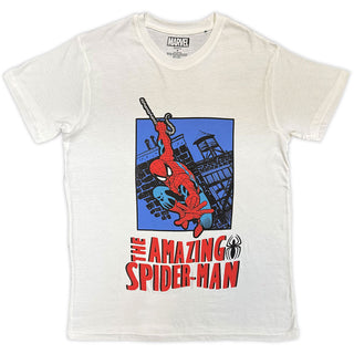 Marvel Comics T-Shirt: The Amazing Spider-Man Lunge (White)