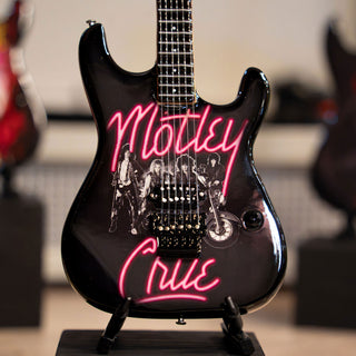 Motley Crue Mini Guitar: Girls, Girls, Girls