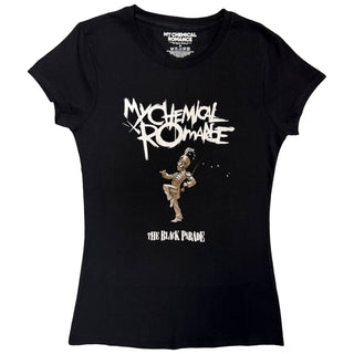 My Chemical Romance Ladies Slim Fit T-Shirt: The Black Parade