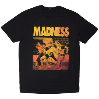 Madness T-Shirt: Gold Keep Moving (Black)