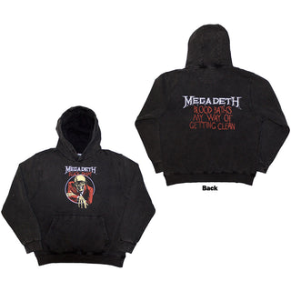 Megadeth Unisex Pullover Hoodie: Black Friday (Back Print & Wash Collection)