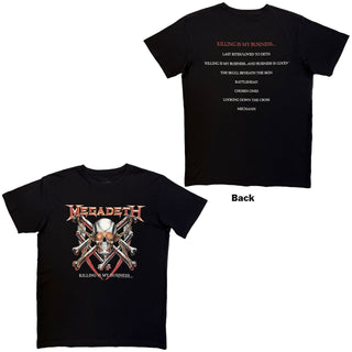 Megadeth T-Shirt: Killing Biz (Back Print)